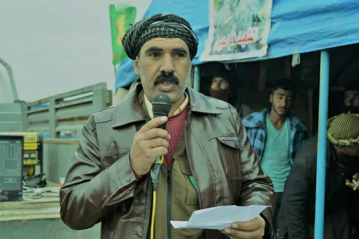 أهالي تل تمر وريفها يقدمون واجب العزاء لذوي الشهيد عكيد بوطان
