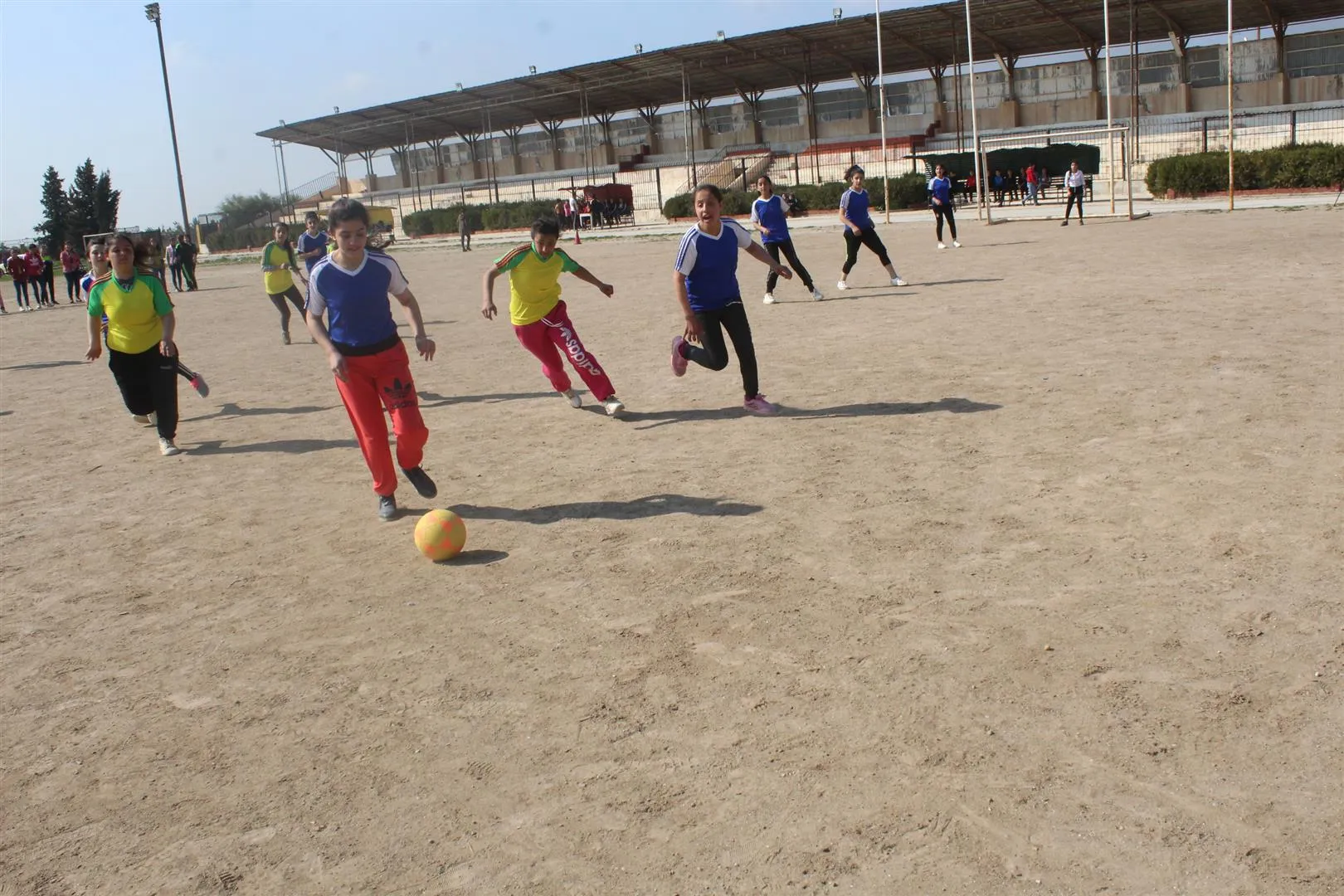 بطولة دوري كرة القدم للفتيات ينتهي بفوز فريق "الشهيد عكيد"