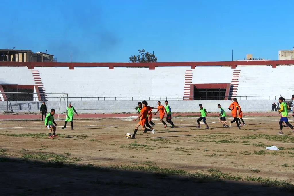 افتتاح دوري لكرة القدم في الرقة
