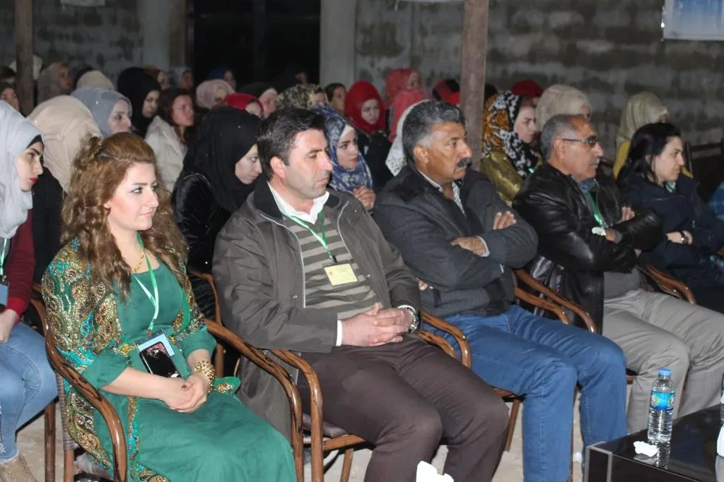 منظمة حزب الاتحاد الديمقراطي PYD تعقد مؤتمرها الأول في تل براك