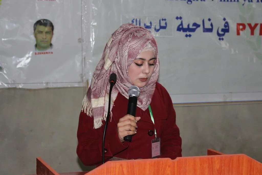 منظمة حزب الاتحاد الديمقراطي PYD تعقد مؤتمرها الأول في تل براك