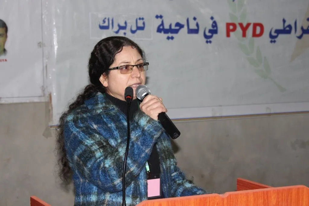 منظمة حزب الاتحاد الديمقراطي PYD تعقد مؤتمرها الأول في تل براك