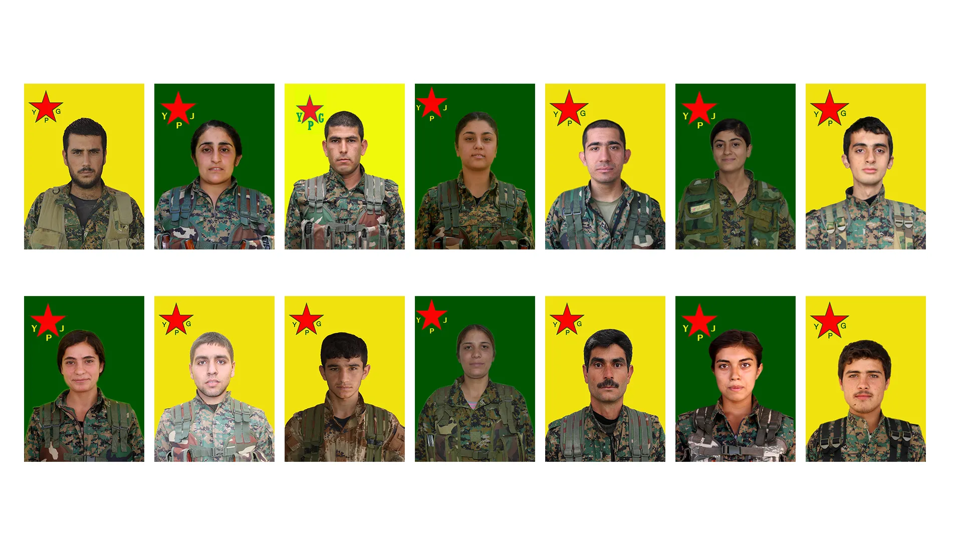 YPG  تكشف سجل كوكبة من شهداء مقاومة العصر