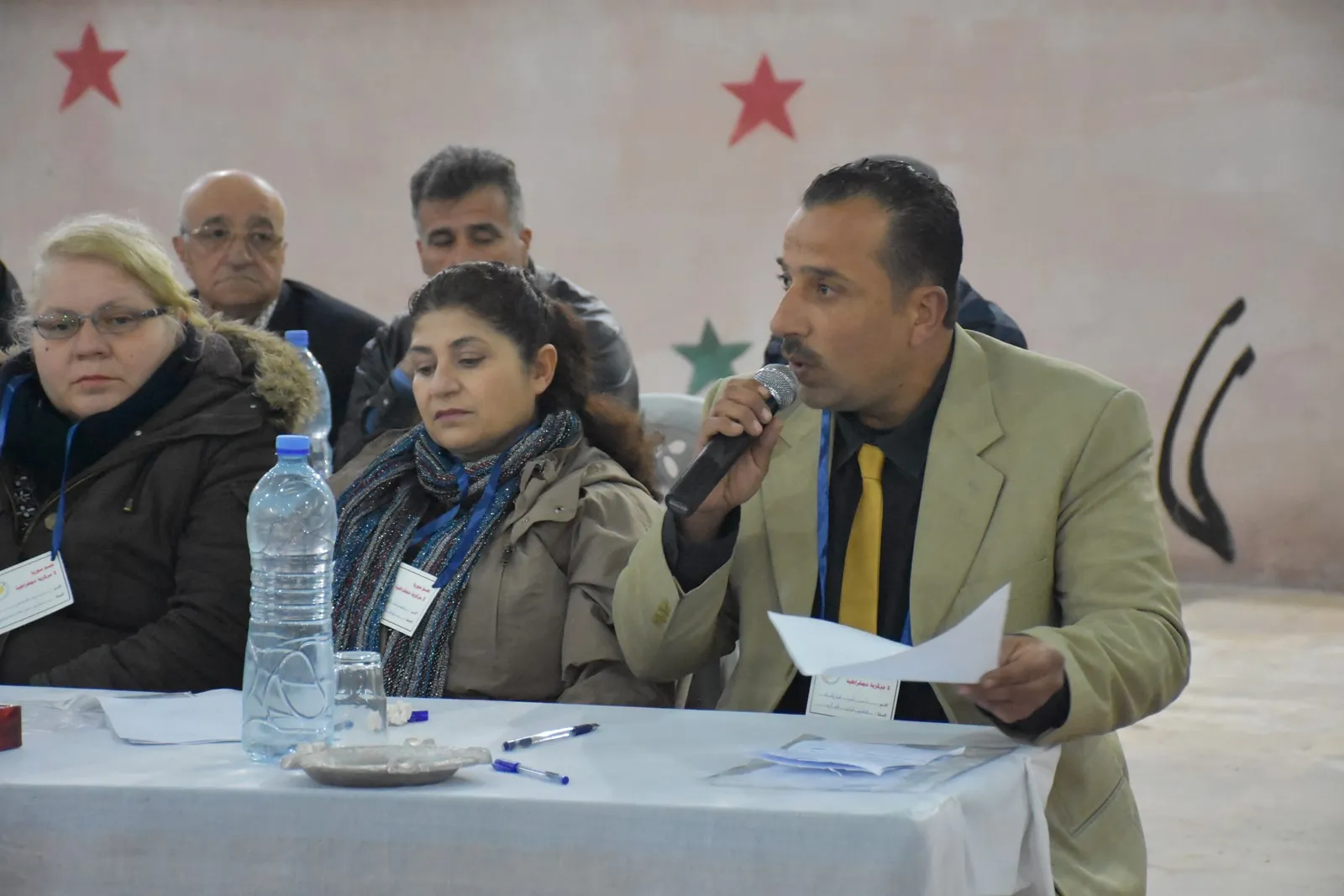 ʹيجب تشكيل وحدة أمام أهداف الطاغية التركيʹ