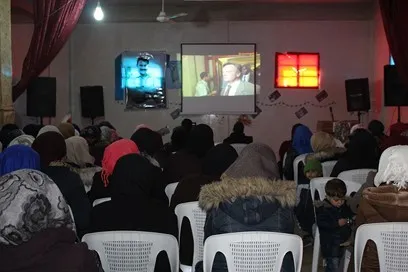 اجتماعان للنساء في الشهباء ضمن فعاليات استنكار المؤامرة