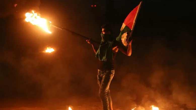 إصابة 7 فلسطينيين ضمن فعاليات "الإرباك الليلي" في غزة