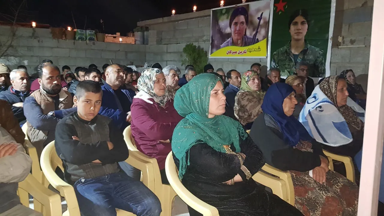 أهالي روج آفا في السليمانية يحيون ذكرى انتفاضة قامشلو