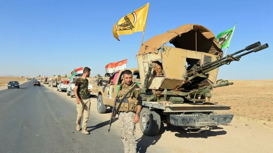 3 انتحاريين يفجرون أنفسهم بين قوات تابعة للحشد الشعبي جنوب الموصل