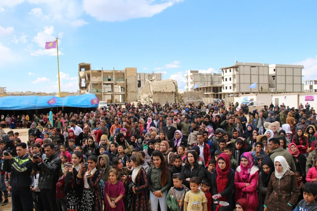 من احتفال منبج: المرأة بنضالها سطرت ملاحم البطولة