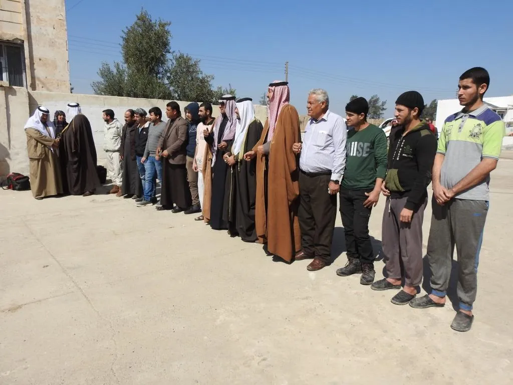 الافراج عن 10 سجناء بناءً على طلب وجهاء العشائر