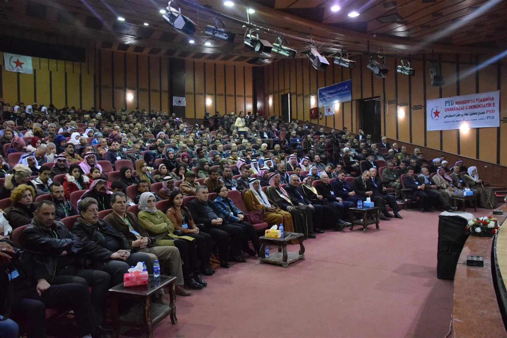 PYD يعقد مؤتمره الأول في مقاطعة الحسكة وينتخب إدارته