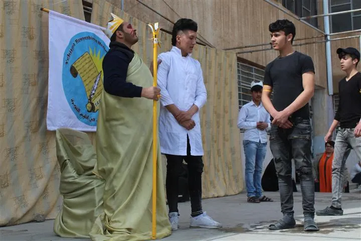 نشاطات ترفيهية لطلبة المدارس بمناسبة عيد نوروز