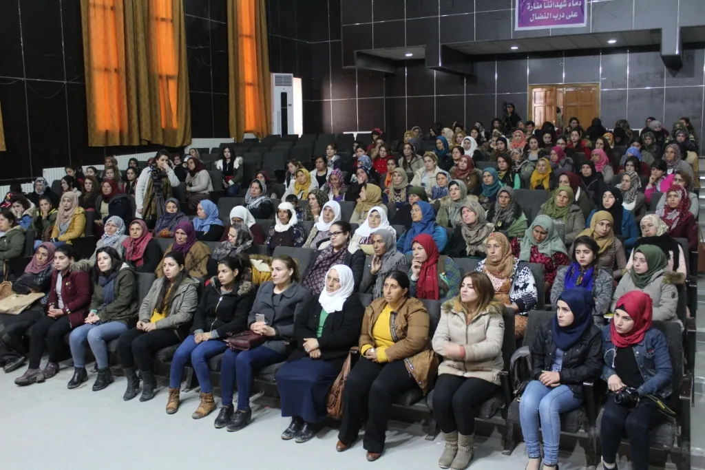 محاضرة في كوباني بمناسبة 8 آذار