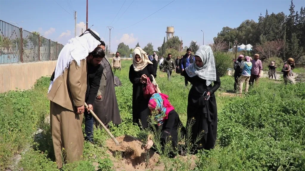 افتتاح حديقة باسم "شهداء عفرين" بمنطقة الطبقة
