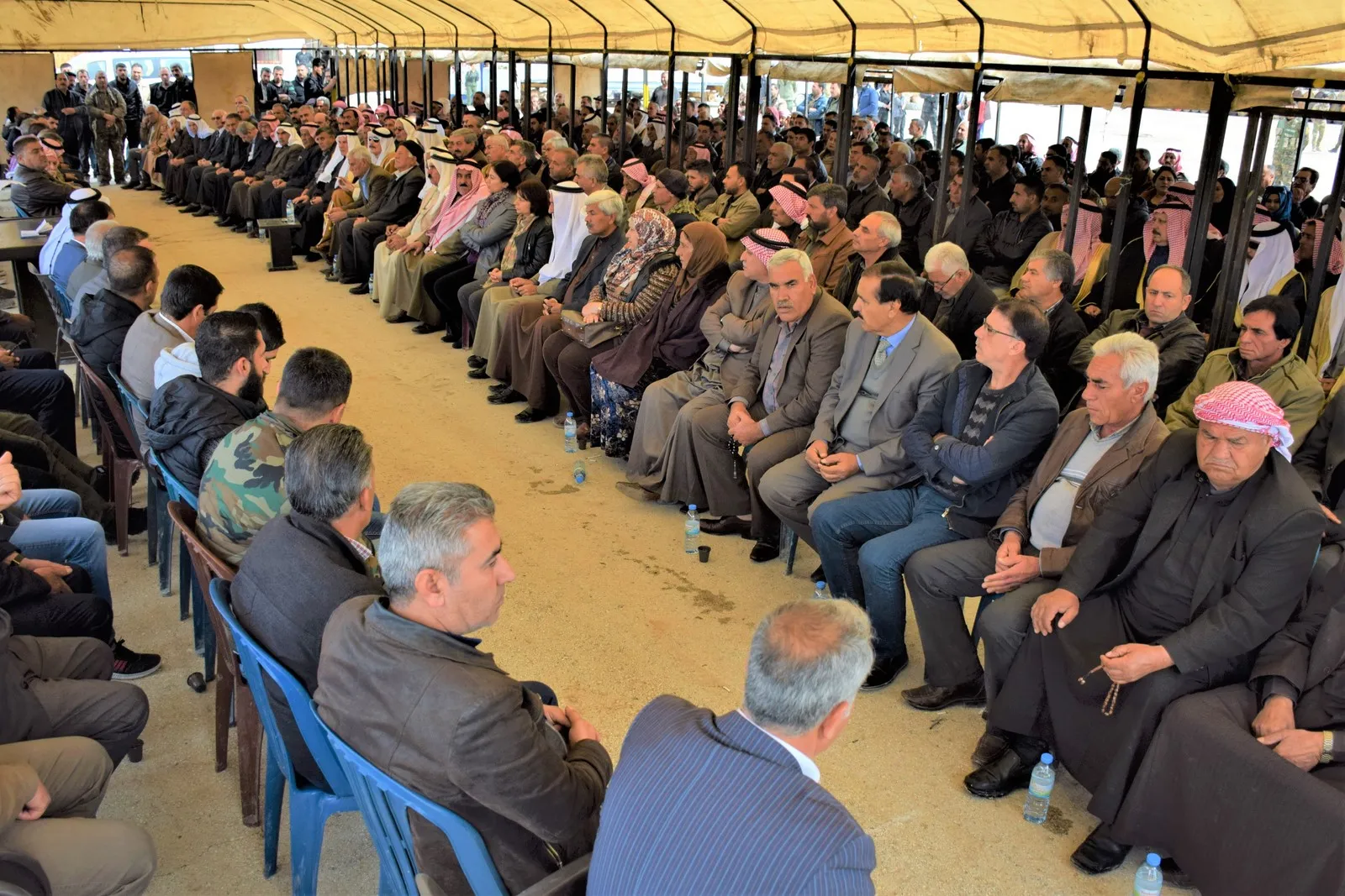 بعد 14 عاماً من قضية ثأر عقد الصلح بين عائلتين في سري كانيه