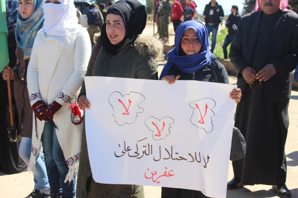 الشعب العربي: عفرين قضية وطن وهوية إنسان