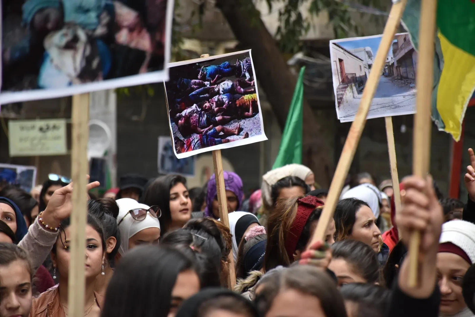 من شوارع الشيخ مقصود لمنظمات حقوق الإنسان .. عفرين أولاً