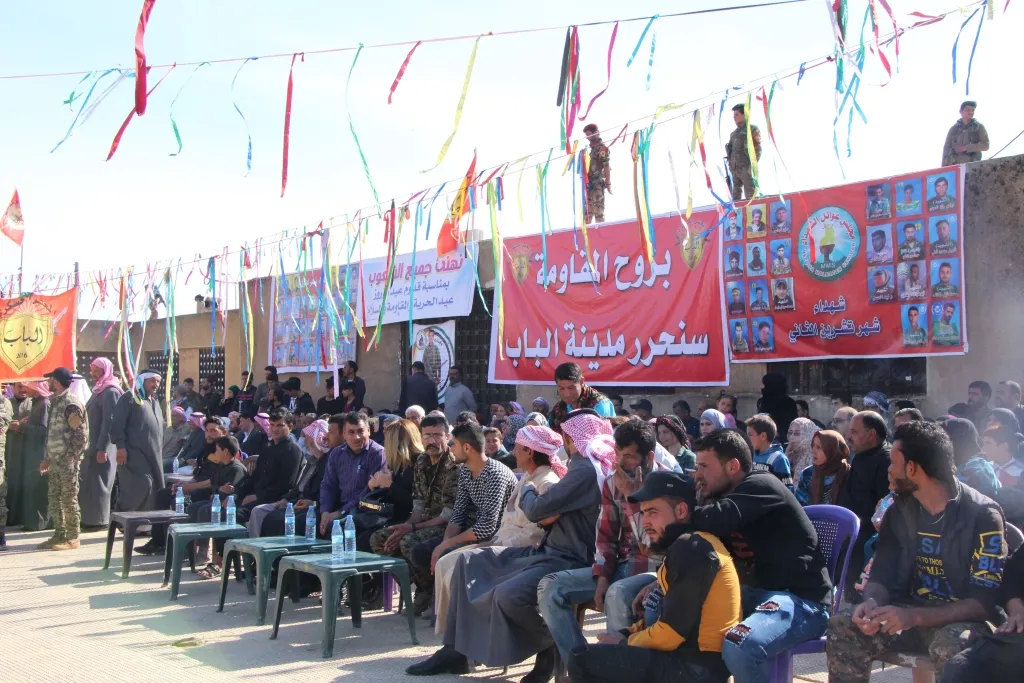 وسط التأكيد على أخوة الشعوب نوروز 2019 احيا في ريف الباب المحرر