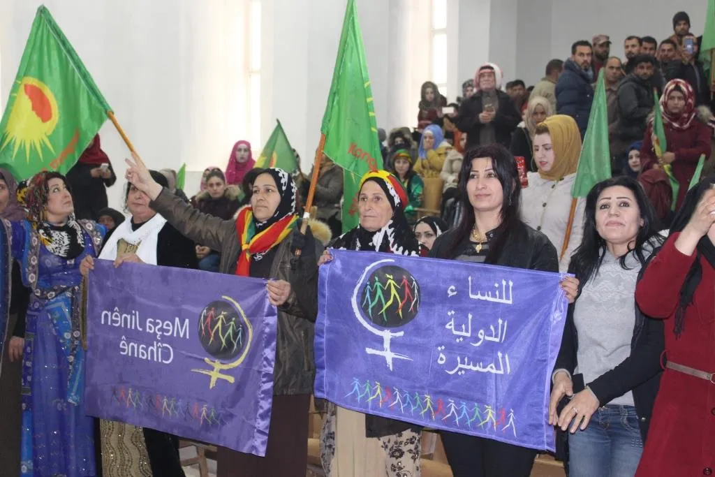 أهالي تل حميس يحتفلون بمناسبة اقتراب اليوم العالمي للمرأة