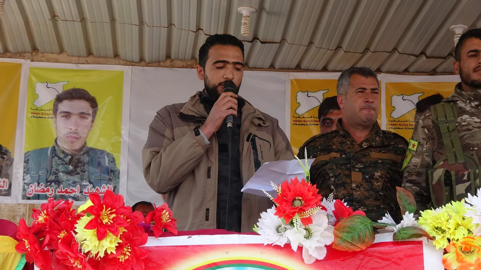 في مراسم الشهداء: تحرير باغوز والقضاء على داعش هو ثمرة تضحية الشهداء