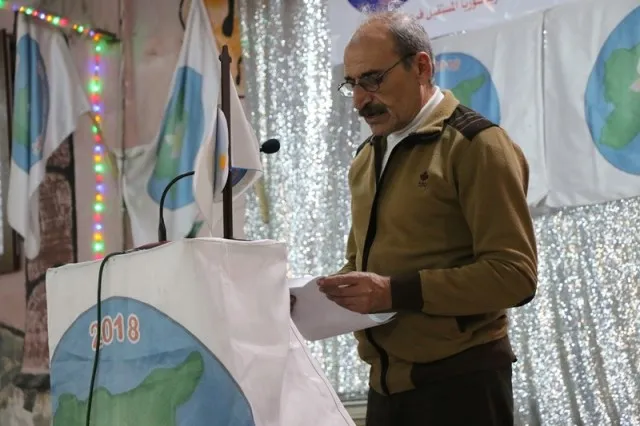 مهرجان خطابي في الذكرى الأولى لتأسيس حزب سوريا المستقبل 