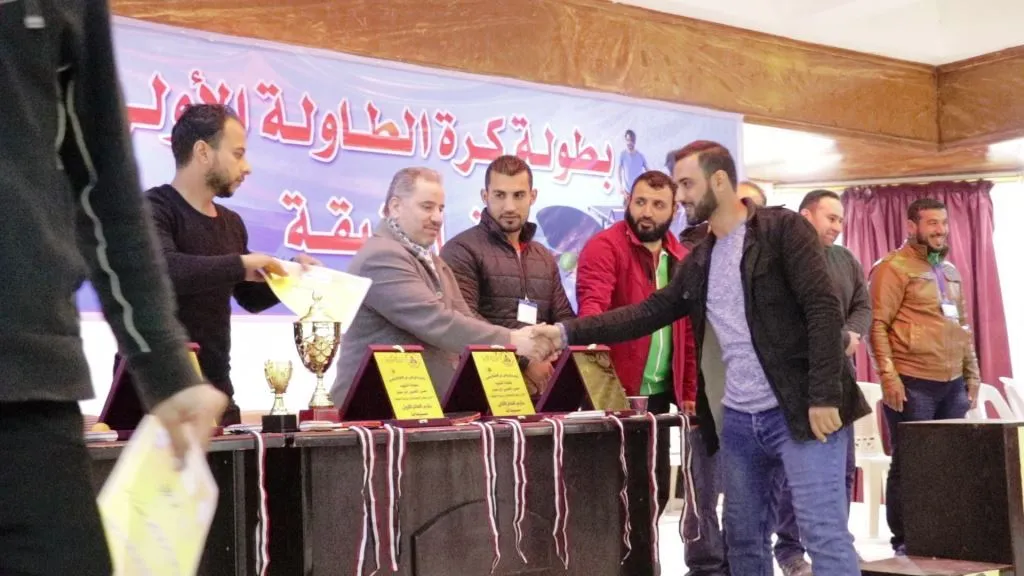 اختتام البطولة الأولى لكرة الطاولة في الطبقة