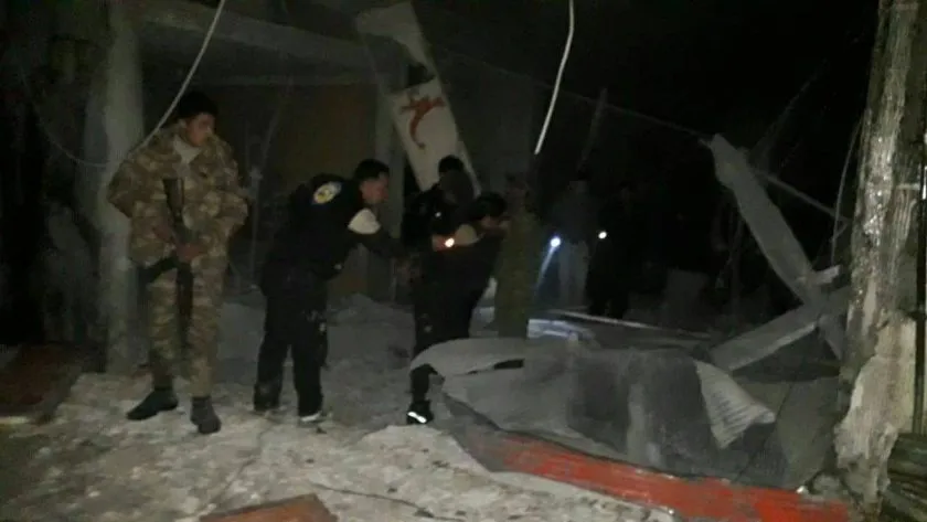 انفجار في مدينة عفرين يوقع 3 جرحى كحصيلة أولية
