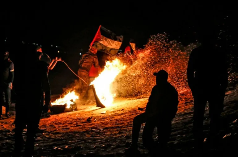 إصابة 7 فلسطينيين  خلال فعاليات "الإرباك الليلي"