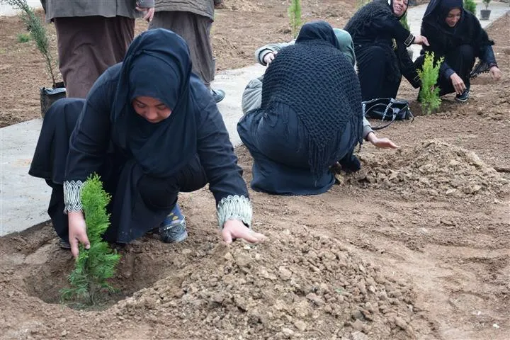 افتتاح حديقة في الهول بمناسبة ميلاد أوجلان