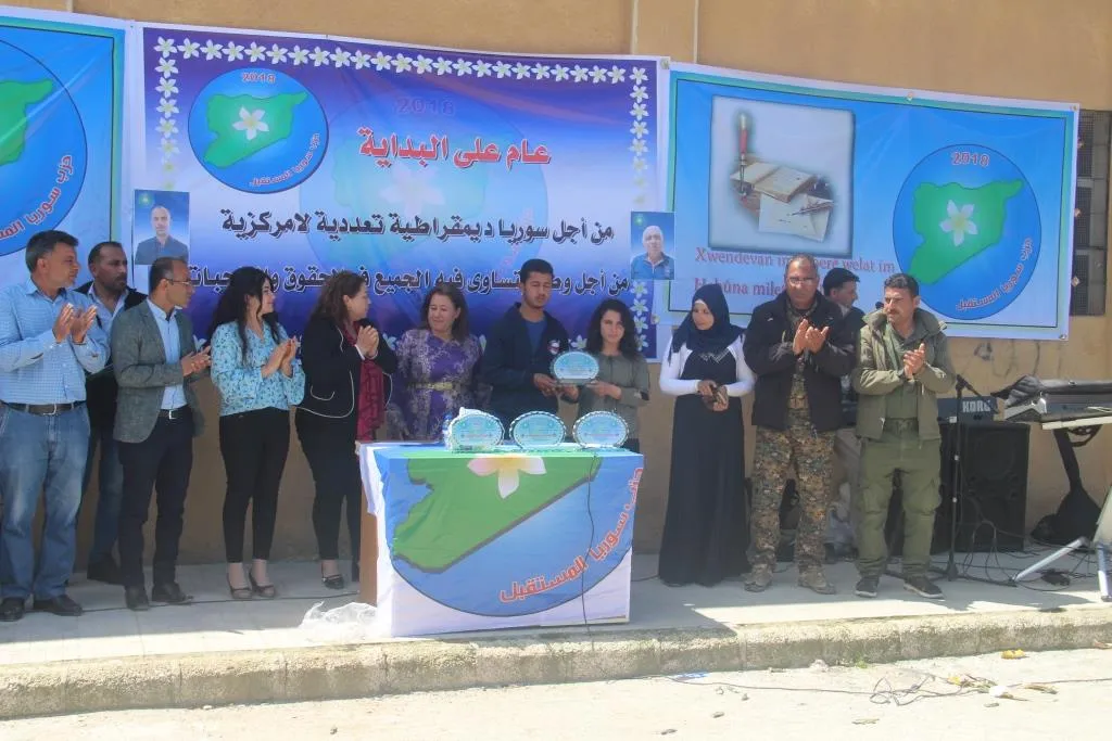مهرجان في إقليم الفرات بمناسبة مرور عام على تأسيس حزب سوريا المستقبل