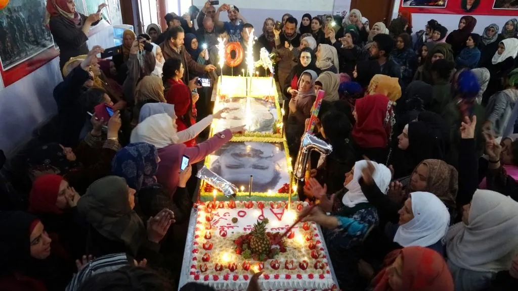 زراعة أشجار واحتفالات بمناسبة ميلاد أوجلان