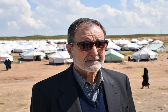 وفد بارز من مجلس سوريا الديمقراطية في مخيم الهول