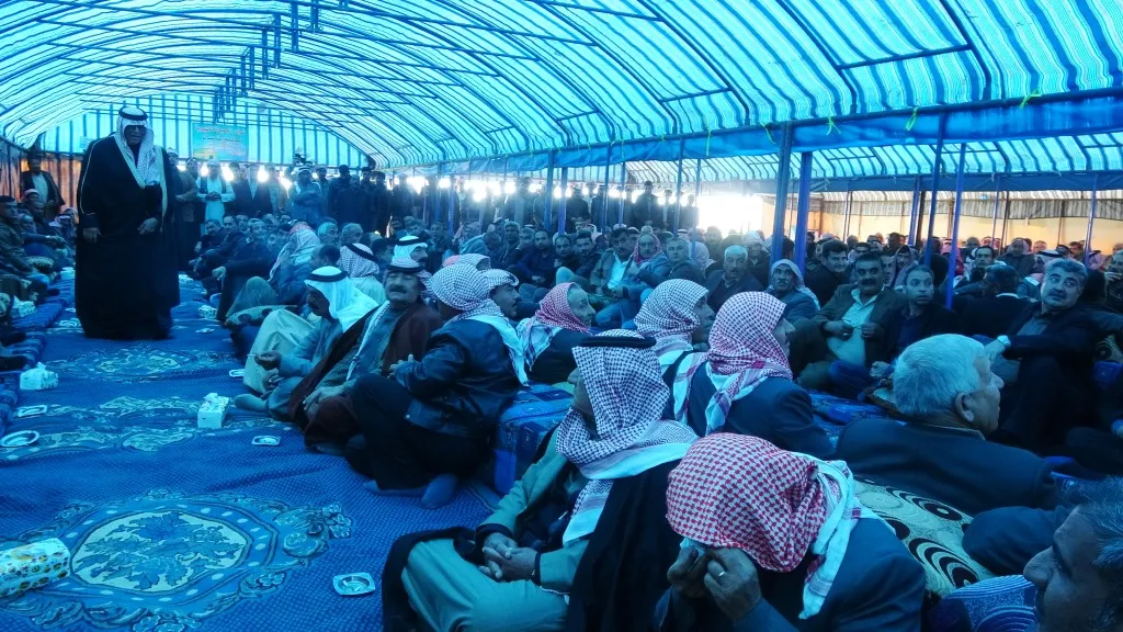 حل قضية من قبل لجان الصلح ووجهاء العشائر في كري سبي