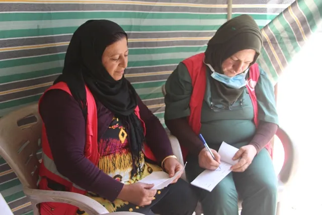 مكونات تربه سبيه تتبرع لمتضرري الفيضانات في روجهلات كردستان