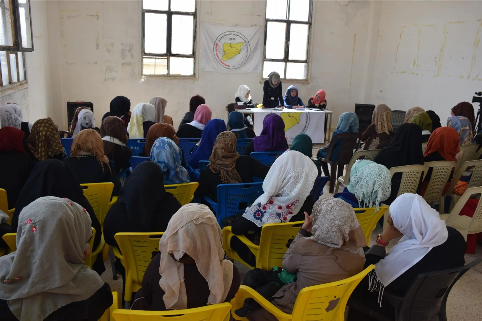 اجتماع في العريشة لمناقشة دور المرأة في القضاء على الفكر الداعشي