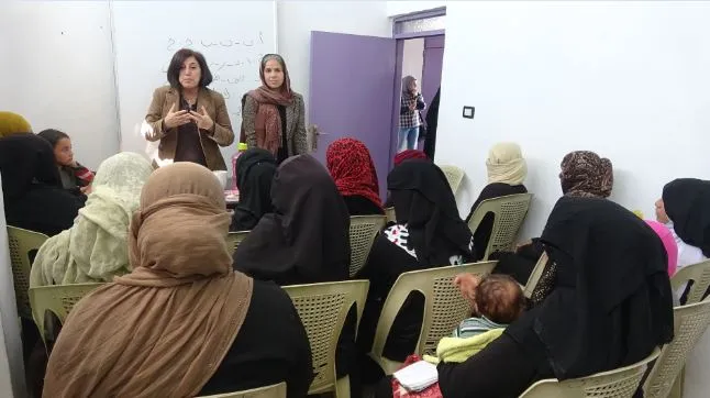 مجلس المرأة السورية يزور مجالس المرأة وزوجات شيوخ العشائر في الرقة