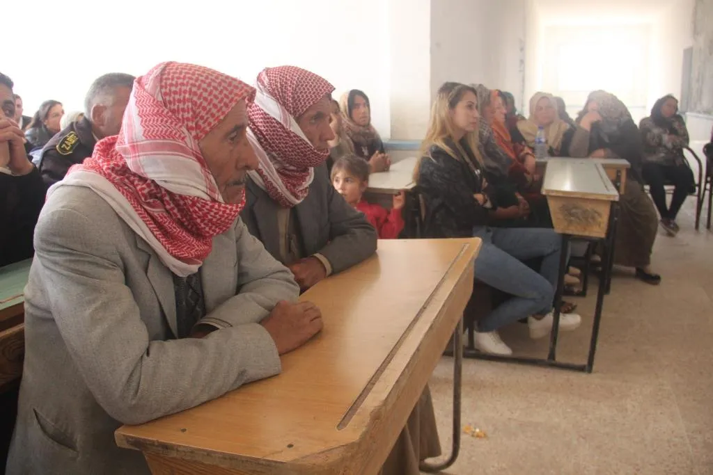 PYD يعقد اجتماعاً لأهالي بلدة بندر لشرح أخر المستجدات السياسية في المنطقة
