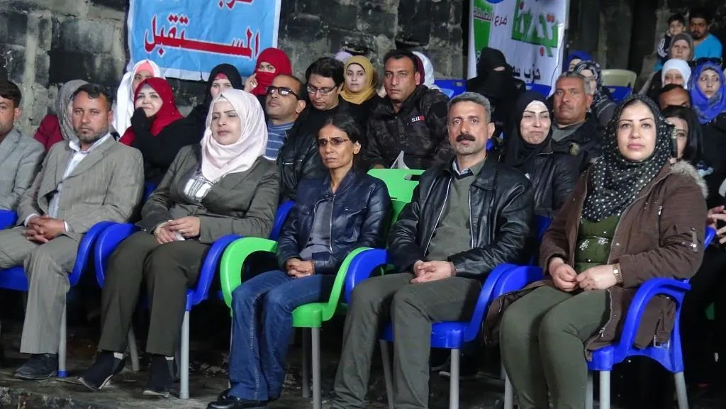 حزب سورية المستقبل فرع الطبقة يحتفل بالذكرى الاولى على تأسيس الحزب