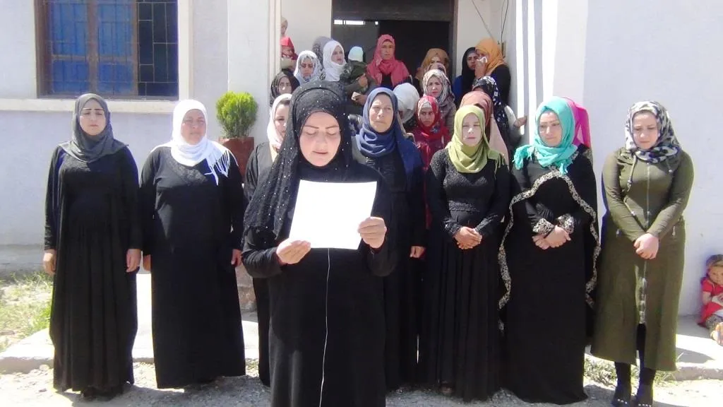 إدارة المرأة في دير الزور تستنكر انتهاكات تركيا في عفرين