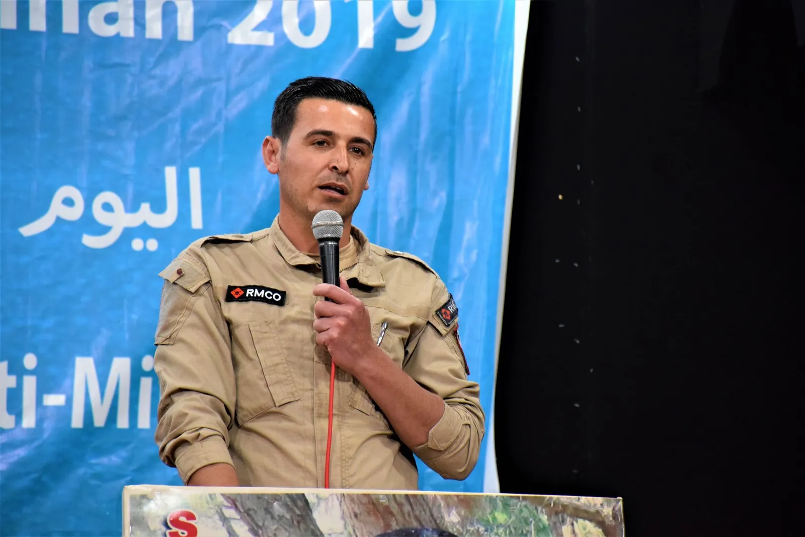 منظمة روج لمكافحة الألغام تنظم محاضرة توعوية لأهالي سري كانيه