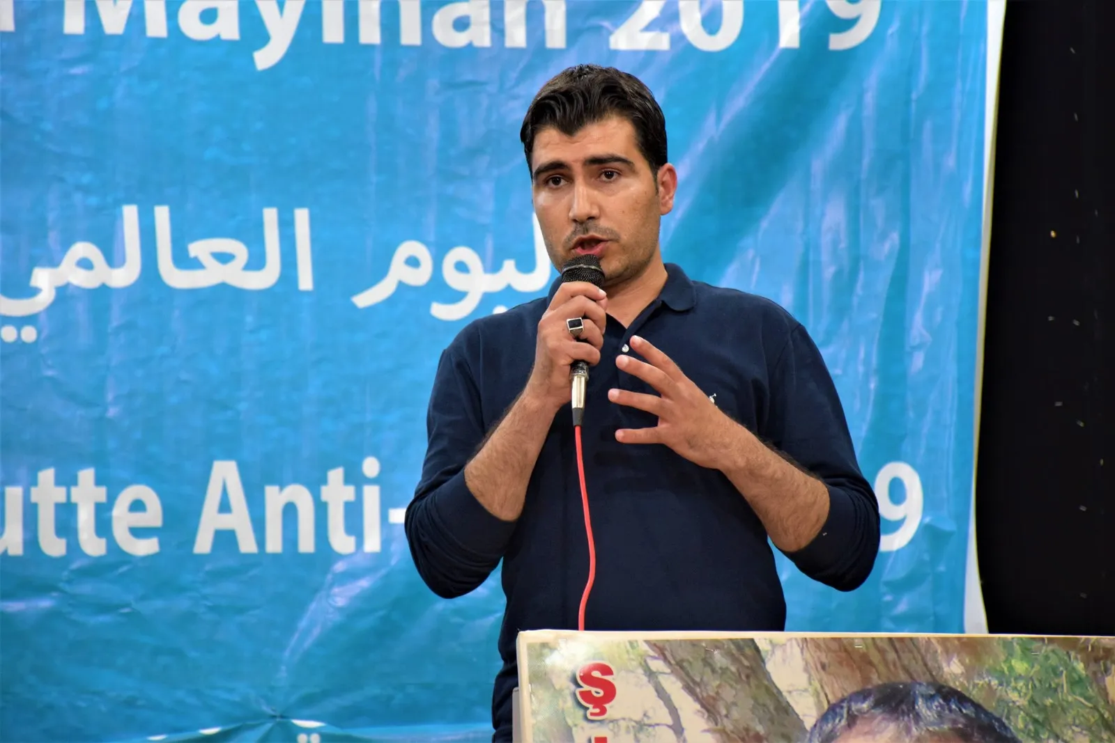 منظمة روج لمكافحة الألغام تنظم محاضرة توعوية لأهالي سري كانيه