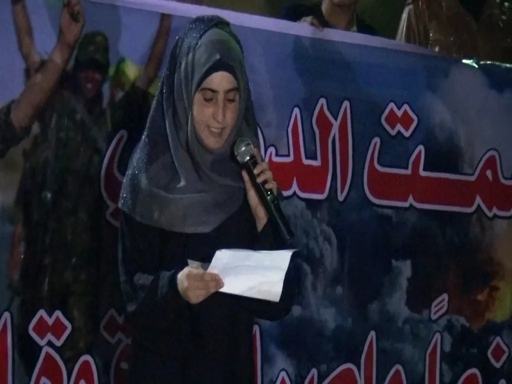 أهالي الجرنية يتظاهرون رفضاً لجدار التقسيم