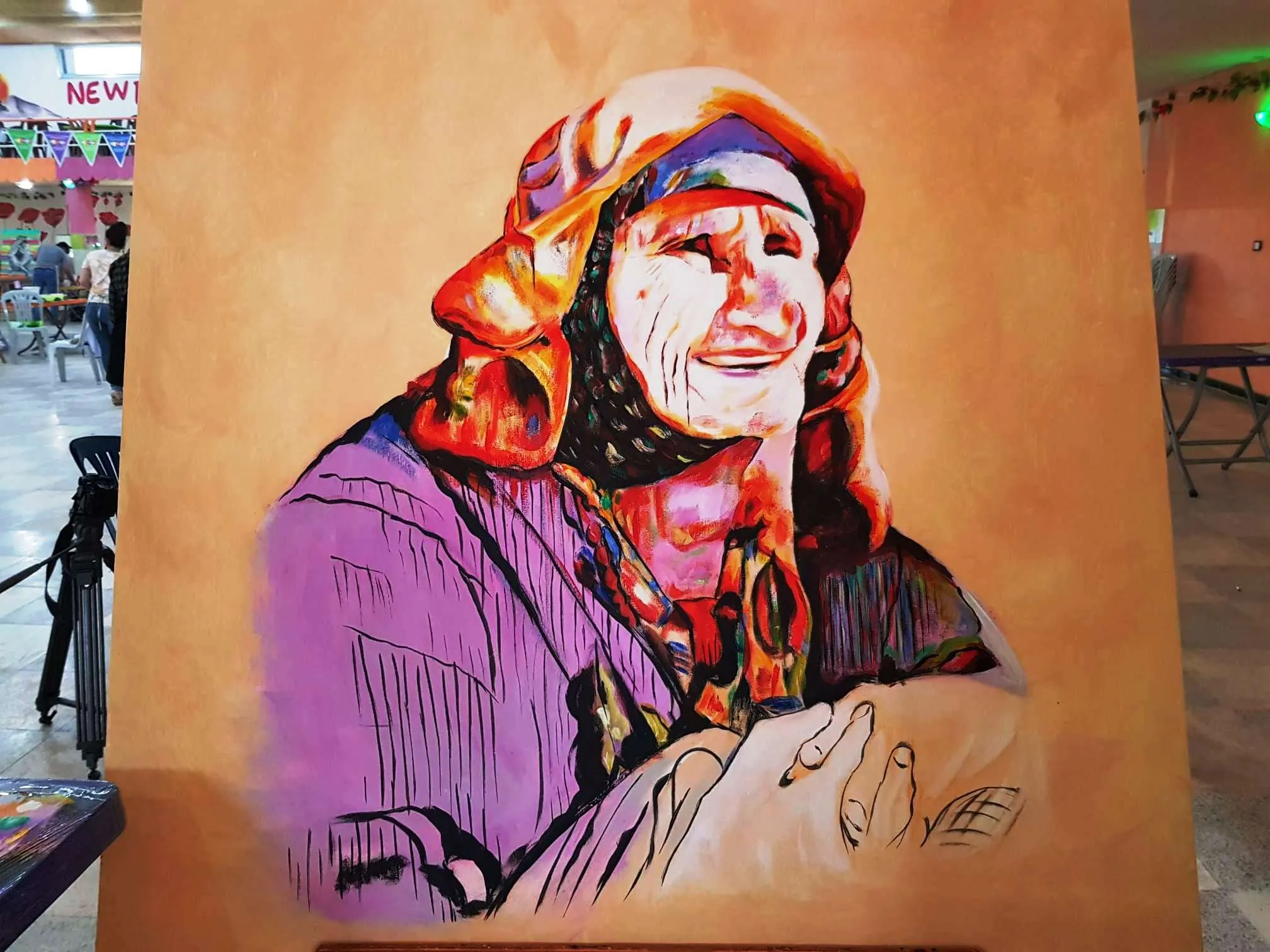 لوحات من وقائع الحرب السورية بريشة الفنانين