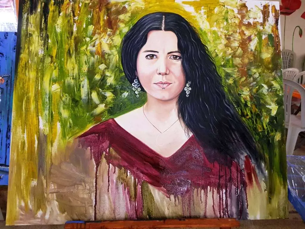 لوحات من وقائع الحرب السورية بريشة الفنانين
