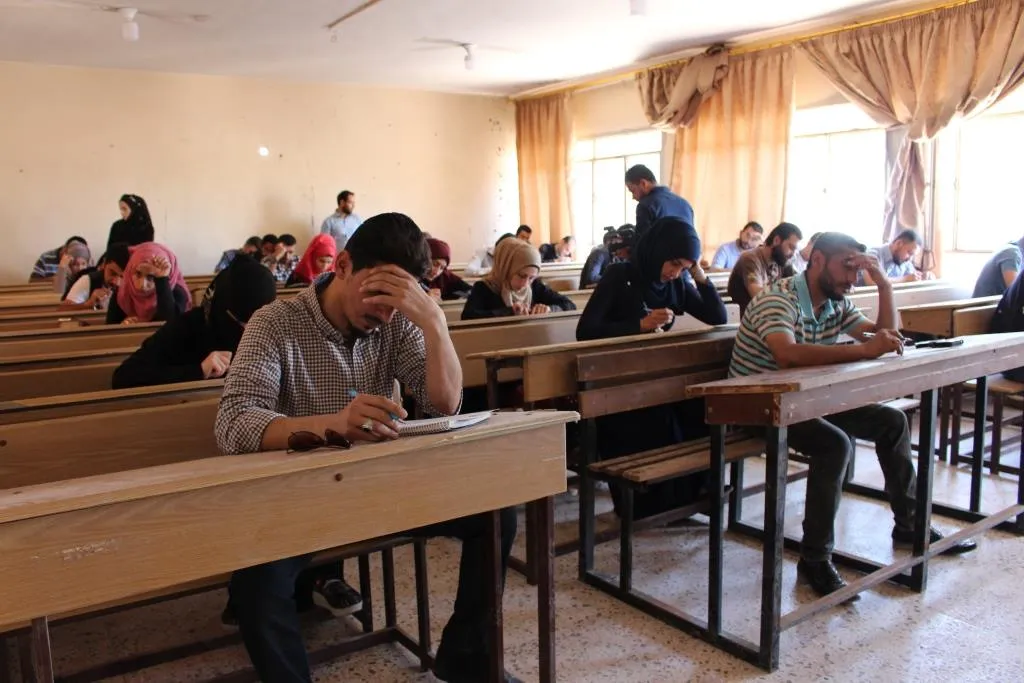 امتحان اختباري لـ 2800 متقدماً للتدريس في مدارس الرقة