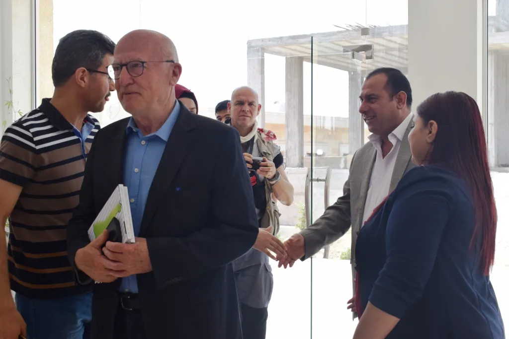 الوفد الأوربي يلتقي بمسؤولين من مسد والإدارة الذاتية