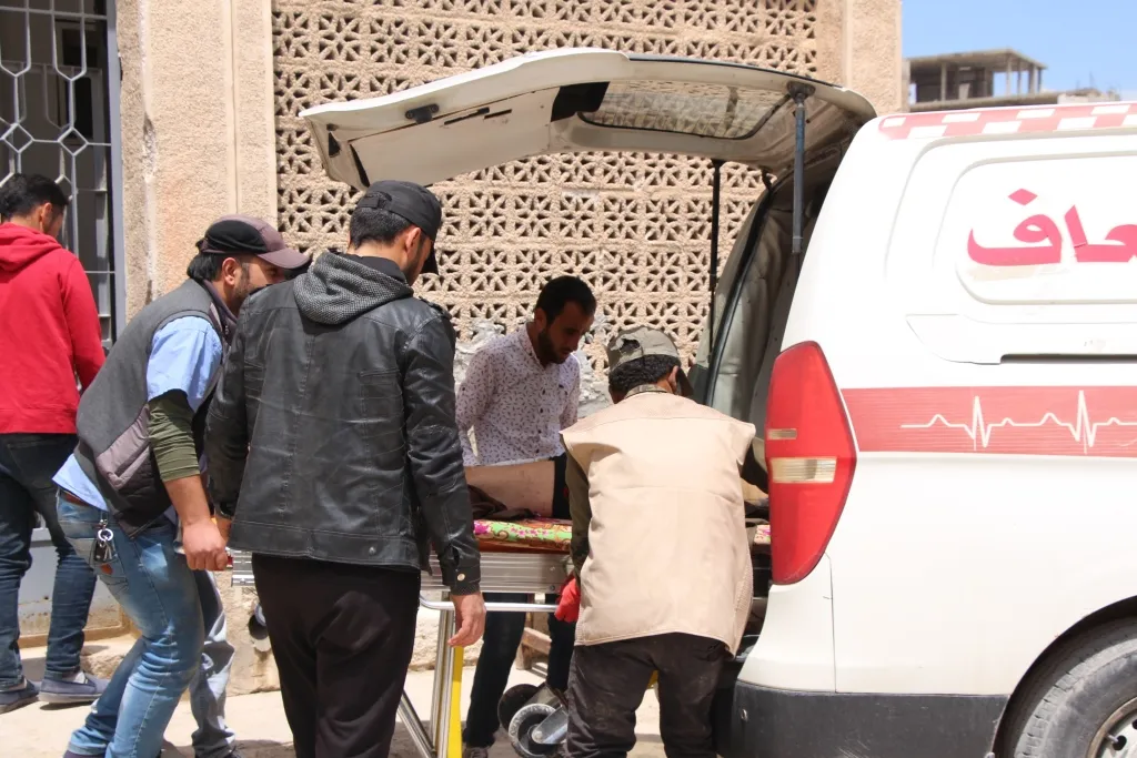 شهيدين و4إصابات جراء انفجار الدارجة النارية وسط السوق الشعبي