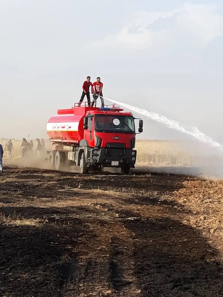 نشوب حريق في أبو خشب وفوج الإطفاء يتدخل