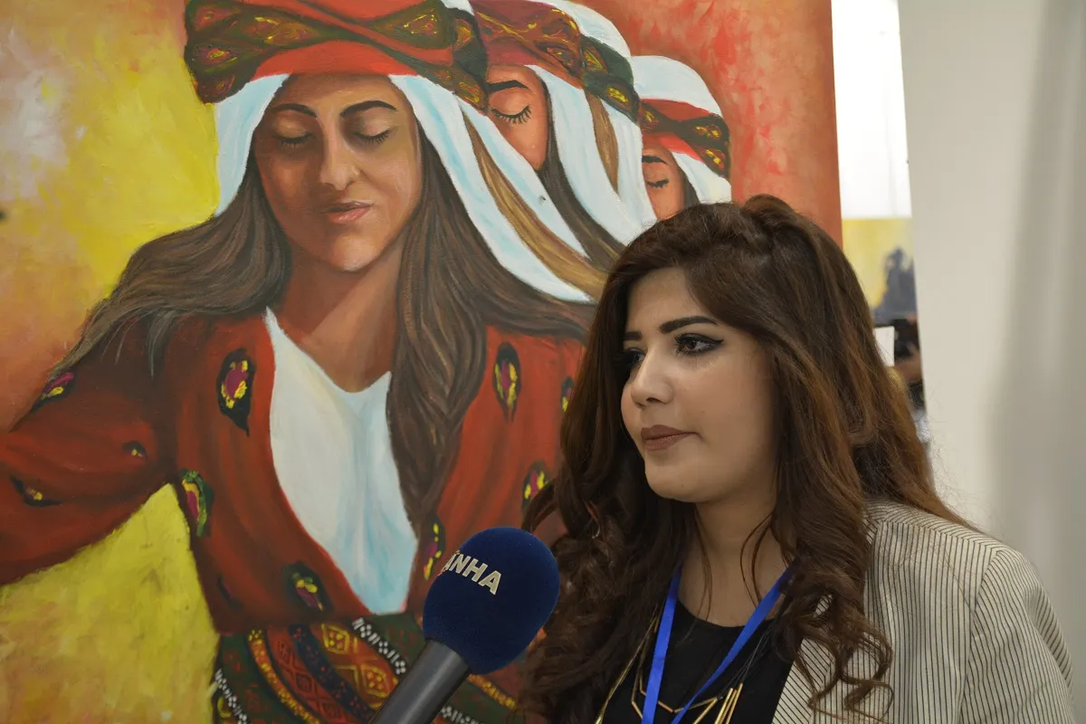 بمشاركة 77 فنان تشكيلي افتتح المعرض الرابع لفن التشكيل في شمال وشرق سوريا