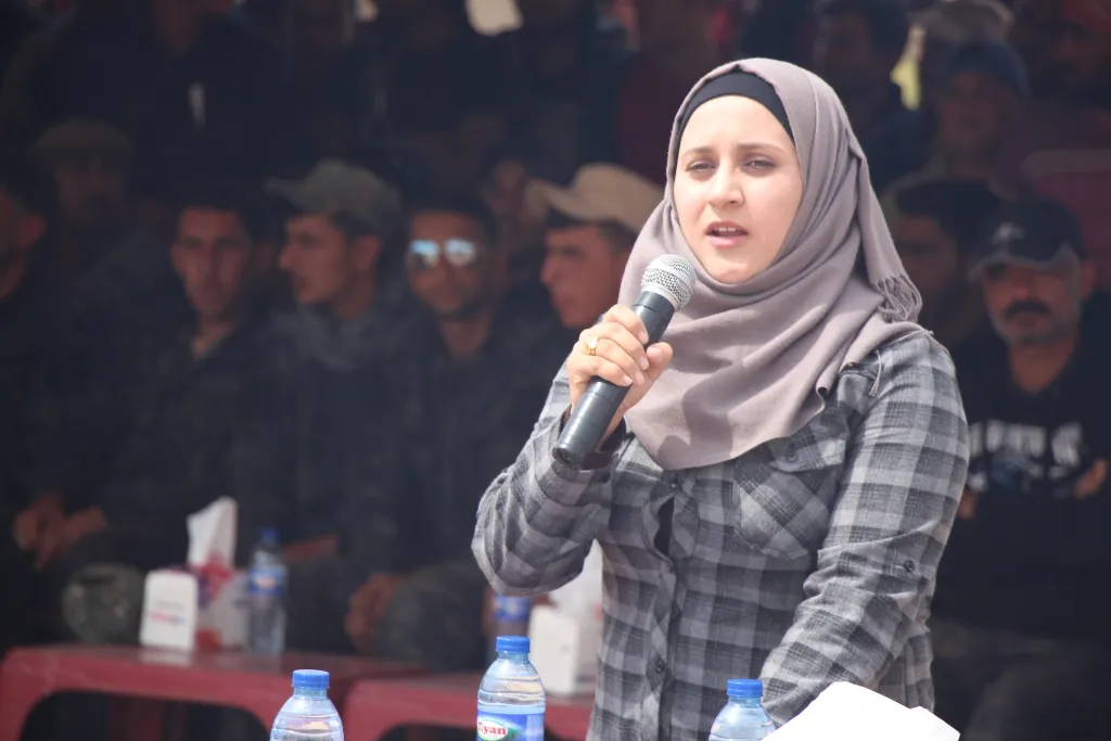 احتفالات بمناسبة عيد العمال والتأكيد على الوقوف في وجه العدوان التركي